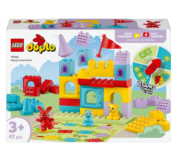 LEGO DUPLO 10450 Gra zamek hopsy - 1331606 - zdjęcie